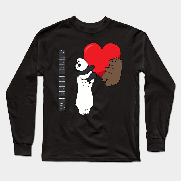 We Bare Bears Long Sleeve T-Shirt by Outland Origin